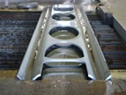 Waterjet Cutting Formed Stainless Steel Part